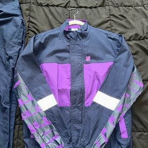 Undefeated Track Suit Set (Purple) | Size small